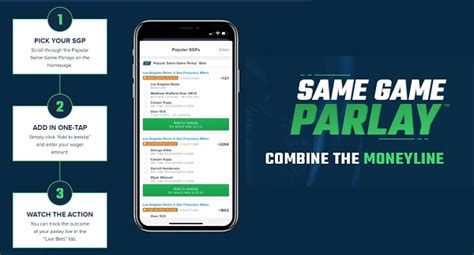 Same Game Parlays Explained .